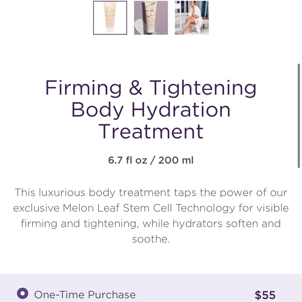 CINDY CRAWFORD FIRMING CREAM